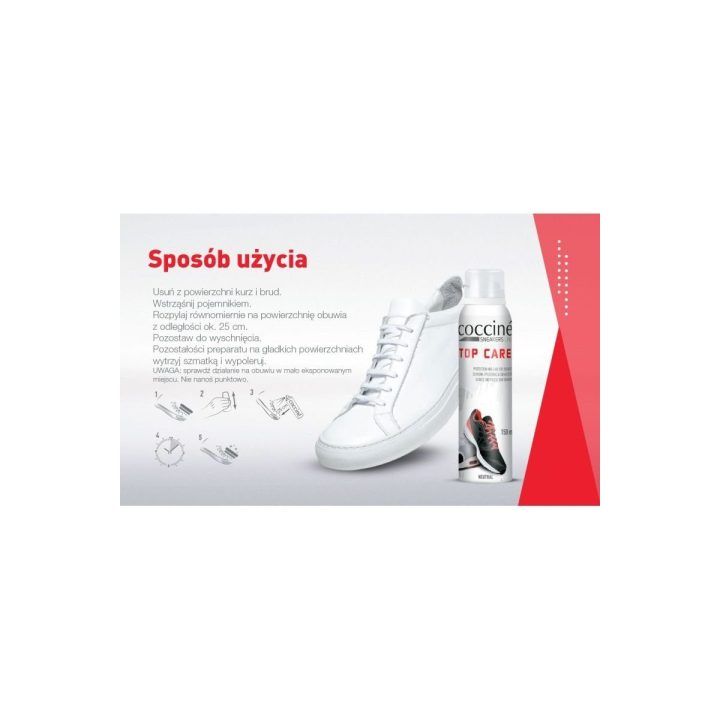 Avalynės priežiūros purškiklis sportiniams bateliams, 150 ml COCCINE