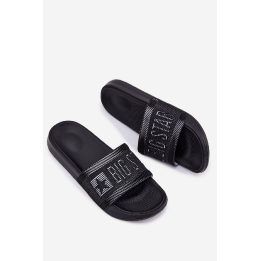 Lengvos vyriškos šlepetės tamsiai mėlynos spalvos BIG STAR SHOES