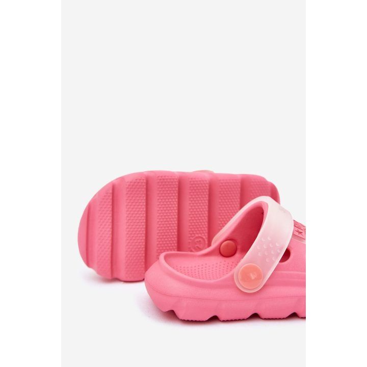 Vaikiškos rožinės EVA šlepetės su dirželiu Big Star BIG STAR SHOES