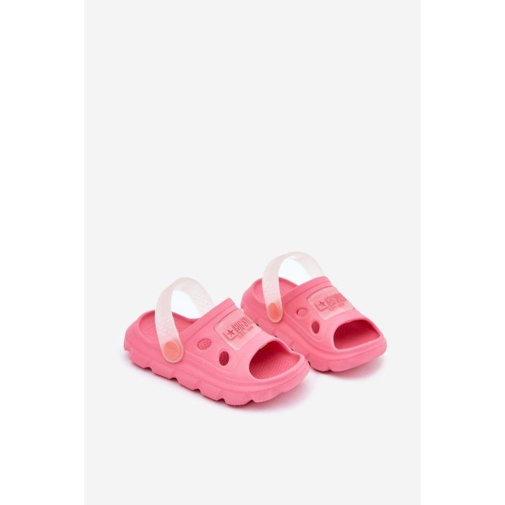 Vaikiškos rožinės EVA šlepetės su dirželiu Big Star BIG STAR SHOES