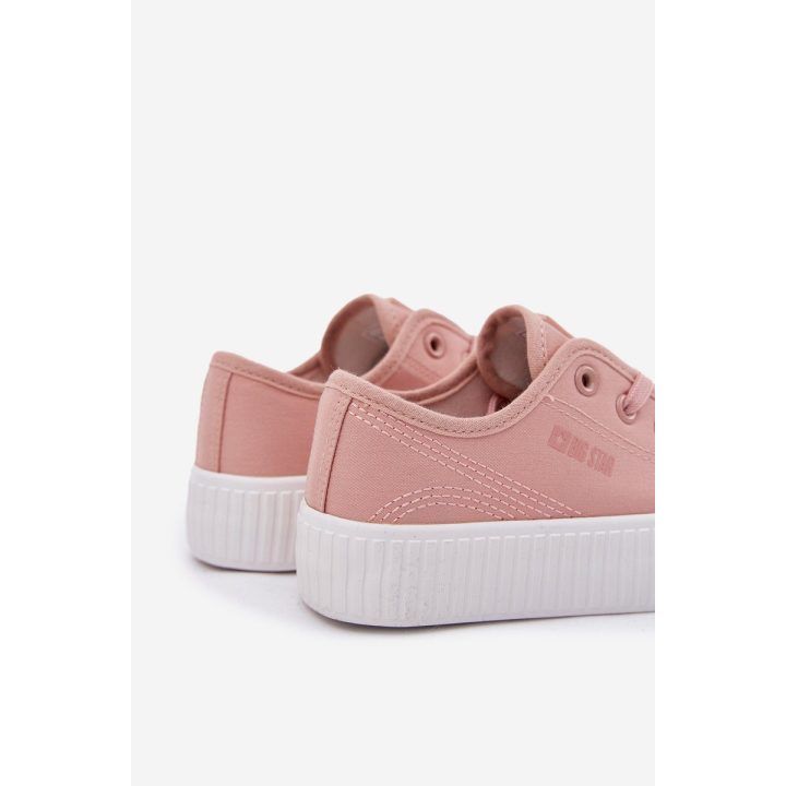 Vaikiški rožiniai sportiniai bateliai su raišteliais Big Star BIG STAR SHOES