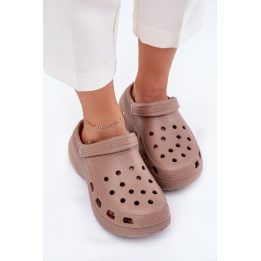 Guminės klumpės tamsiai smėlio spalvos su ventiliacija Big Star BIG STAR SHOES