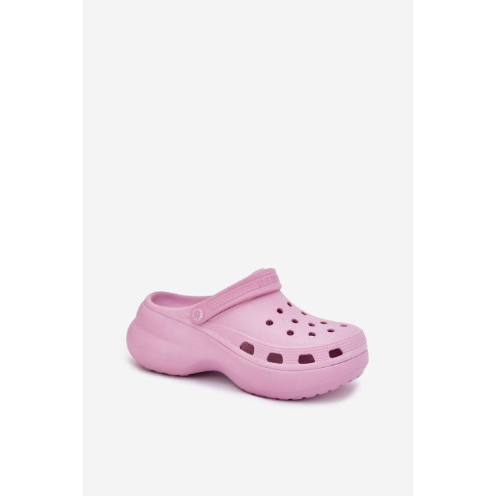 Sabo tipo rožiniai EVA klumpės su platforma Big Star BIG STAR SHOES