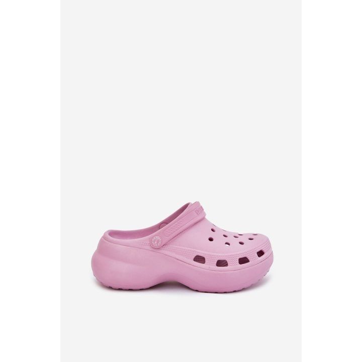 Sabo tipo rožiniai EVA klumpės su platforma Big Star BIG STAR SHOES