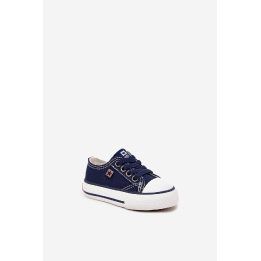 Laisvalaikio batai vaikams tamsiai mėlyni su tekstilės viršumi Big Star BIG STAR SHOES
