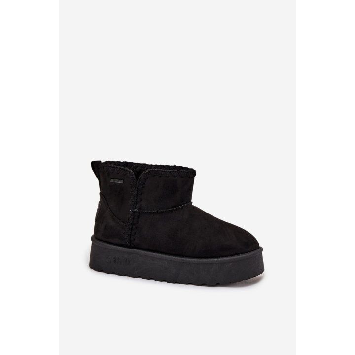 Žieminiai aulinukai moterims juodi su platforma Big Star BIG STAR SHOES