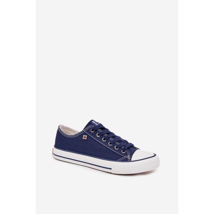 Laisvalaikio batai tamsiai mėlyni drobiniai suvarstomi Big Star BIG STAR SHOES