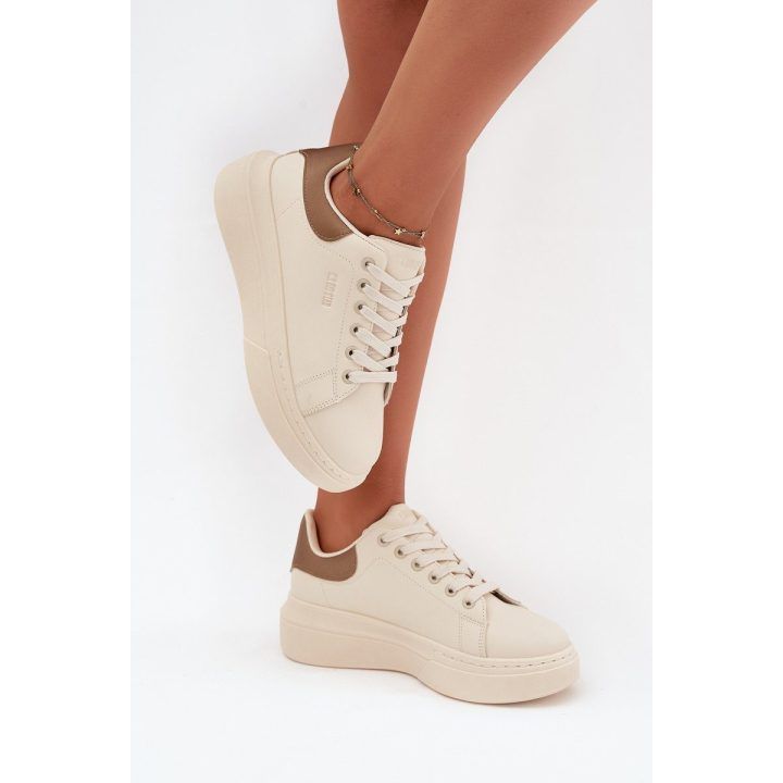 Laisvalaikio batai smėlio spalvos su platforma Big Star BIG STAR SHOES