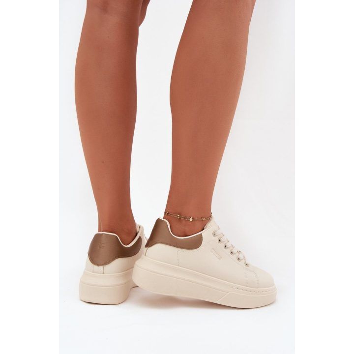 Laisvalaikio batai smėlio spalvos su platforma Big Star BIG STAR SHOES