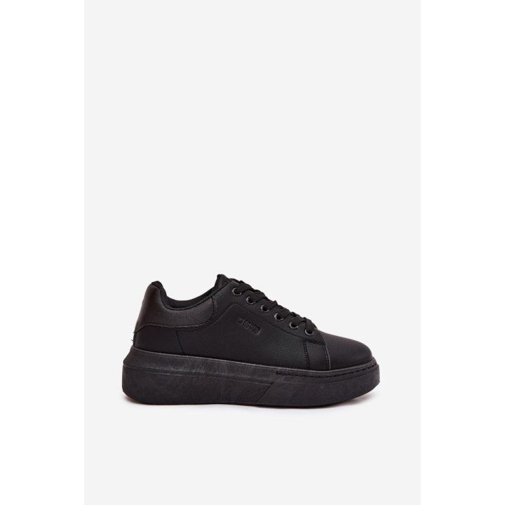Laisvalaikio batai moterims juodi ant platformos Big Star BIG STAR SHOES