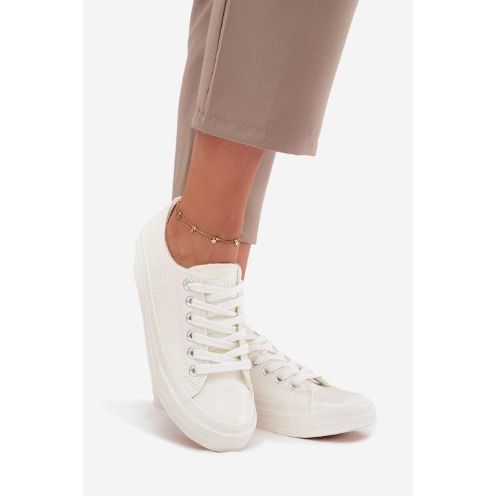 Laisvalaikio batai moterims balti su pašiltinimu Big Star BIG STAR SHOES