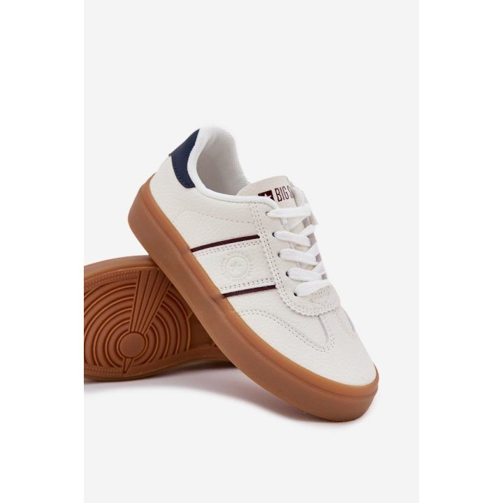 Laisvalaikio batai vaikams balti su guminiais padais Big Star BIG STAR SHOES