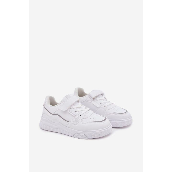 Vaikiški balti laisvalaikio batai su lipuku Big Star BIG STAR SHOES