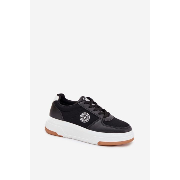 Laisvalaikio batai juodi su platforma kasdienai Big Star BIG STAR SHOES