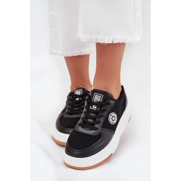 Laisvalaikio batai juodi su platforma kasdienai Big Star BIG STAR SHOES
