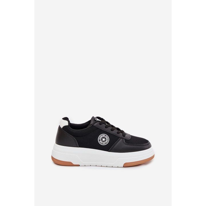 Laisvalaikio batai juodi su platforma kasdienai Big Star BIG STAR SHOES