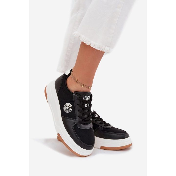 Laisvalaikio batai juodi su platforma kasdienai Big Star BIG STAR SHOES