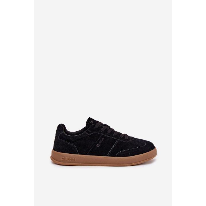 Laisvalaikio batai juodi zomšiniai su platforma Big Star BIG STAR SHOES