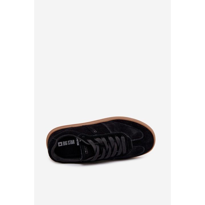 Laisvalaikio batai juodi zomšiniai su platforma Big Star BIG STAR SHOES