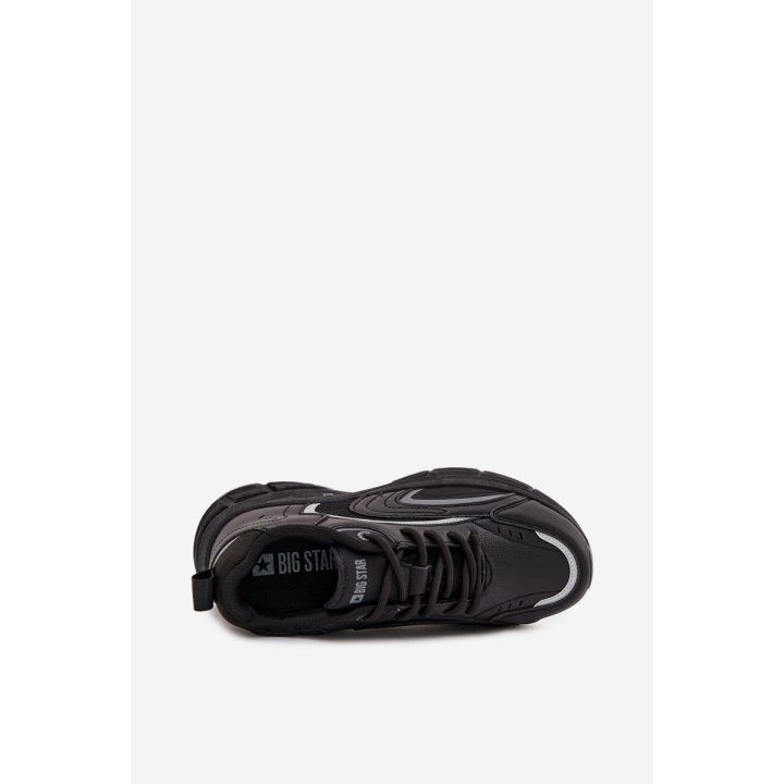 Laisvalaikio batai juodi su paminkštintu padu vyrams Big Star BIG STAR SHOES