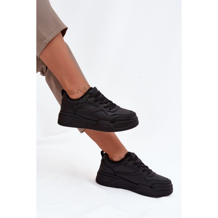 Laisvalaikio batai juodi su platforma kasdienai Big Star BIG STAR SHOES