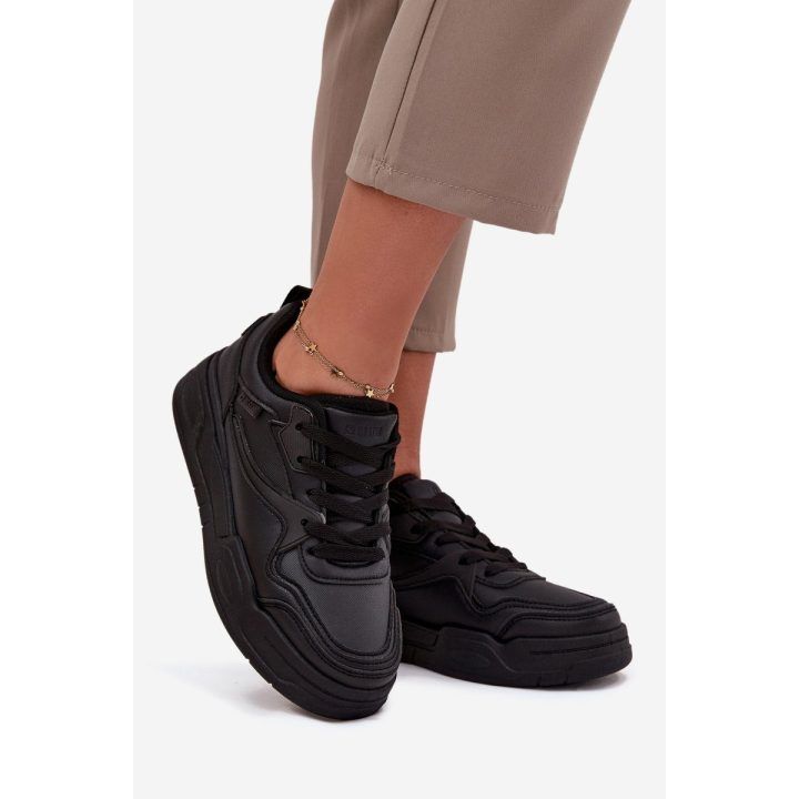 Laisvalaikio batai juodi su platforma kasdienai Big Star BIG STAR SHOES