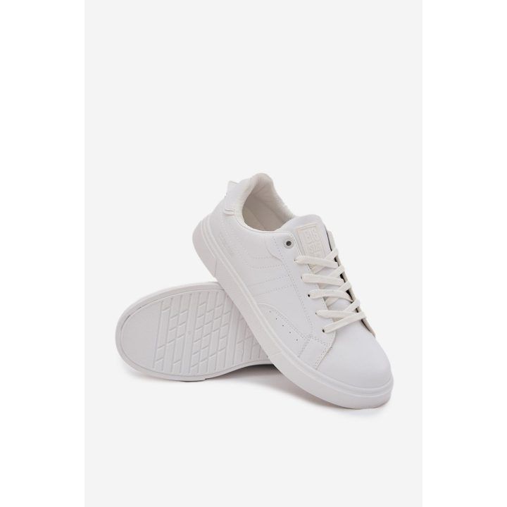 Laisvalaikio batai balti iš ekologiškos odos vyrams Big Star BIG STAR SHOES