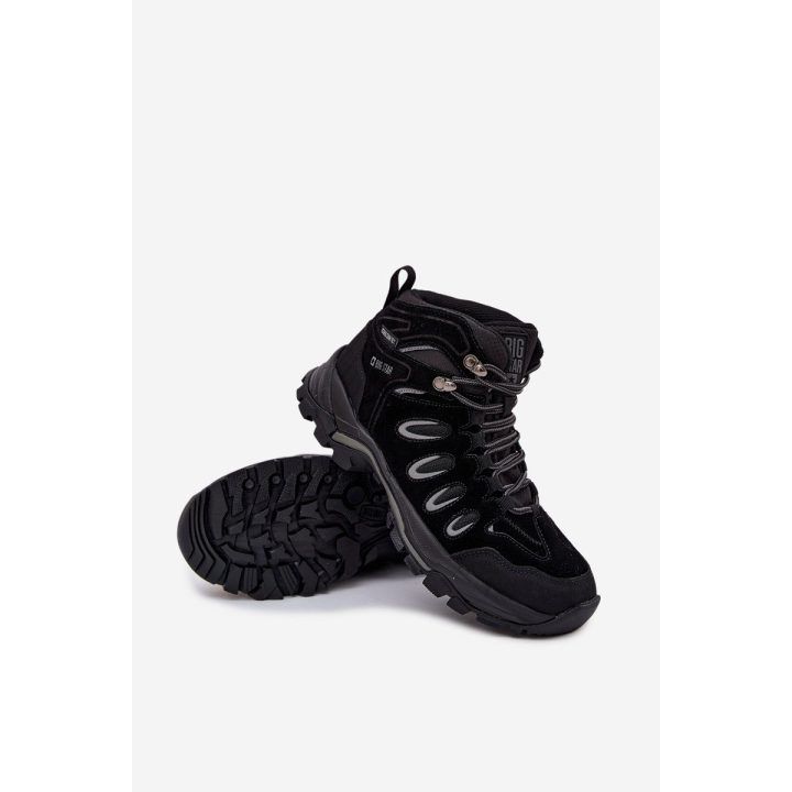 Žygio batai juodi odiniai atsparūs drėgmei Big Star BIG STAR SHOES