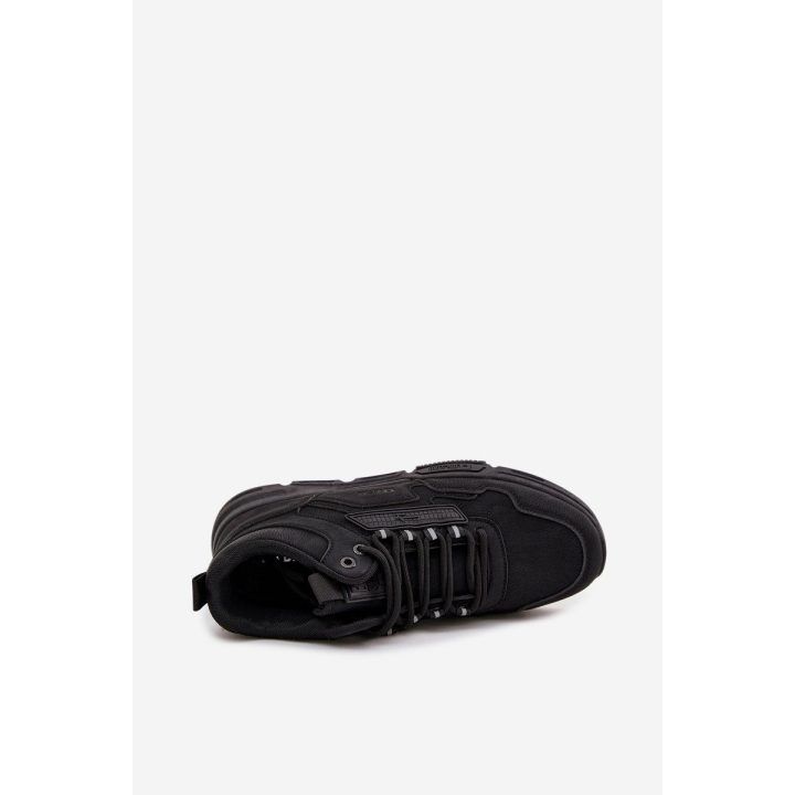 Laisvalaikio batai juodi su auliuku HI-POLY sistema Big Star BIG STAR SHOES