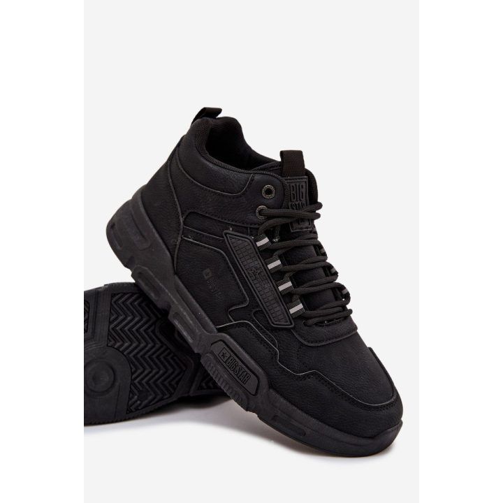 Laisvalaikio batai juodi su auliuku HI-POLY sistema Big Star BIG STAR SHOES