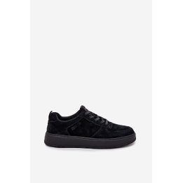 Laisvalaikio batai juodi zomšiniai su platforma Big Star BIG STAR SHOES