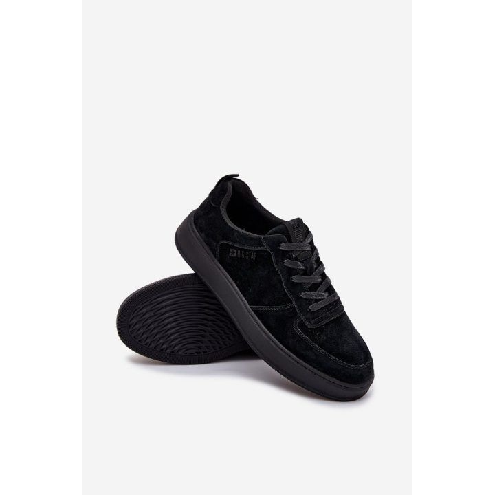 Laisvalaikio batai juodi zomšiniai su platforma Big Star BIG STAR SHOES