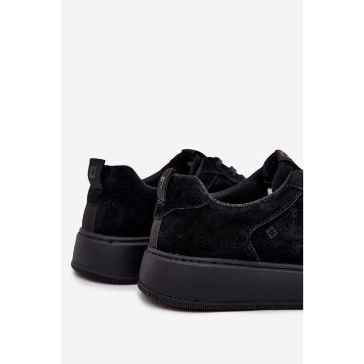 Laisvalaikio batai juodi zomšiniai su platforma Big Star BIG STAR SHOES
