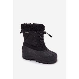 Vaikiški juodi žieminiai aulinukai su užtrauktuku Big Star BIG STAR SHOES