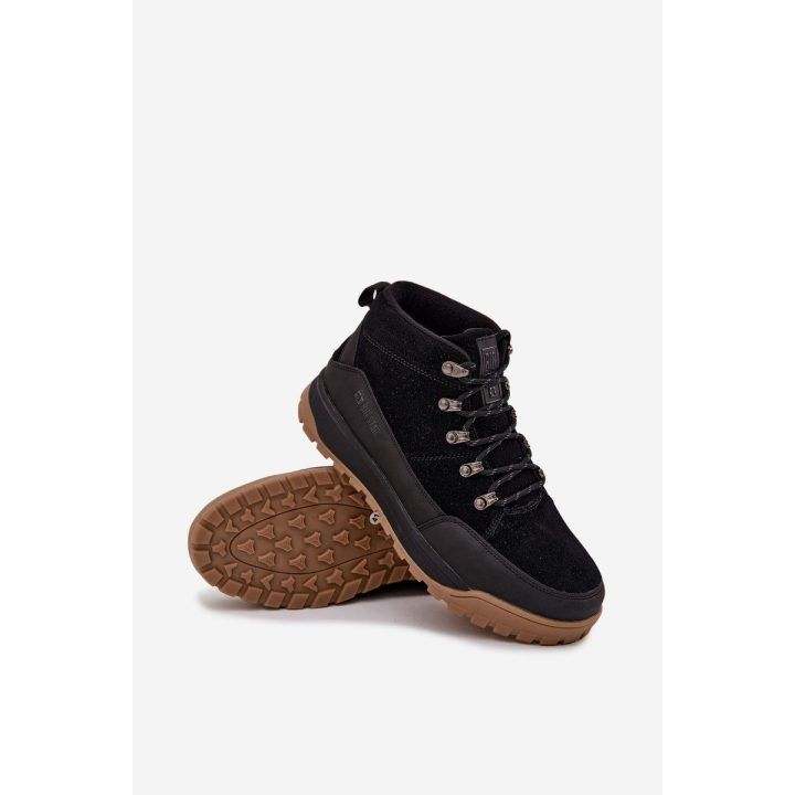 Žygio batai vyrams juodi zomšiniai su aulu Big Star BIG STAR SHOES