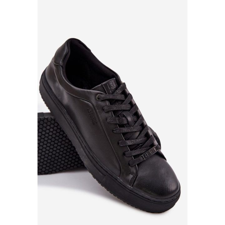 Laisvalaikio batai juodi odiniai vyrams Big Star BIG STAR SHOES