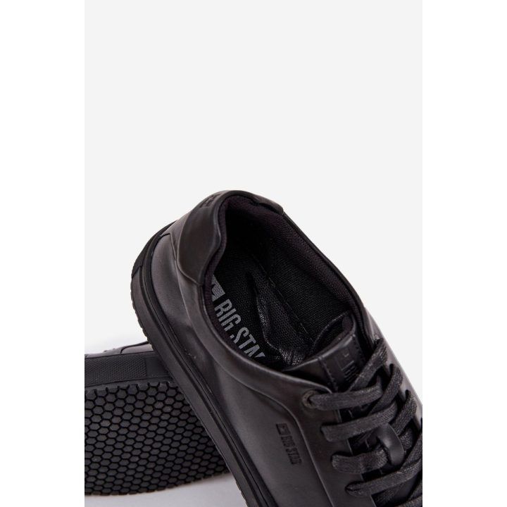 Laisvalaikio batai juodi odiniai vyrams Big Star BIG STAR SHOES
