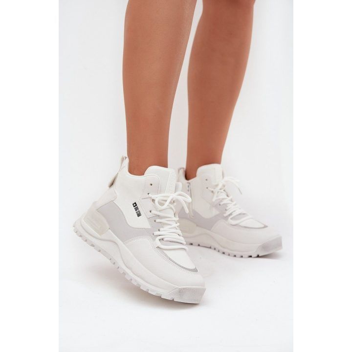Sportbačiai moteriški balti Big Star SS274510 BIG STAR SHOES