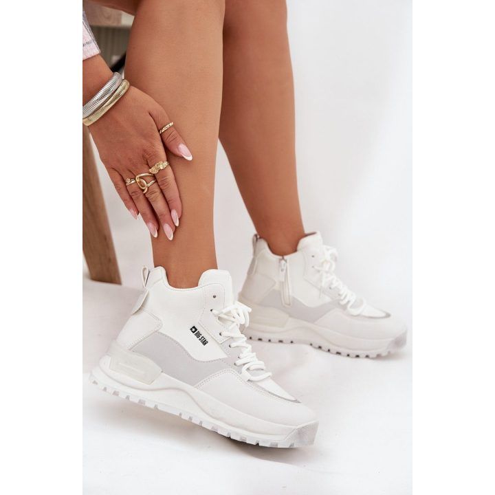 Sportbačiai moteriški balti Big Star SS274510 BIG STAR SHOES