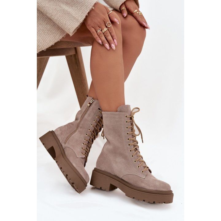 Aulinukai moterims iš natūralios verstos odos Zazoo ZAZOO
