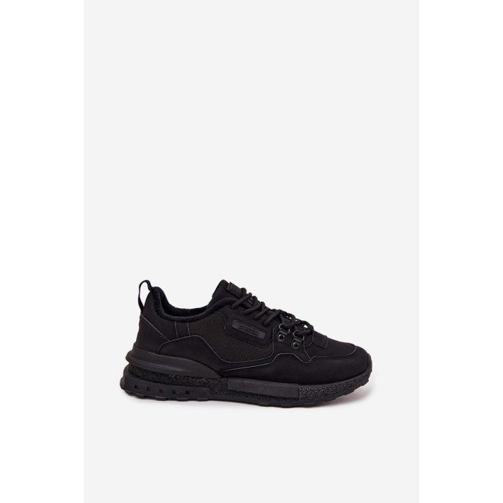 Vyriški juodi sportbačiai su pašiltinimu HI-POLY SYSTEM BIG STAR SHOES