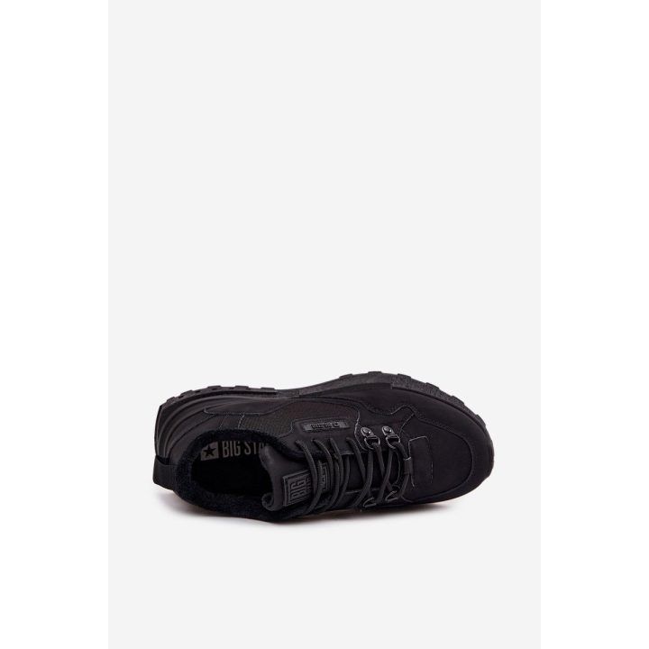 Vyriški juodi sportbačiai su pašiltinimu HI-POLY SYSTEM BIG STAR SHOES