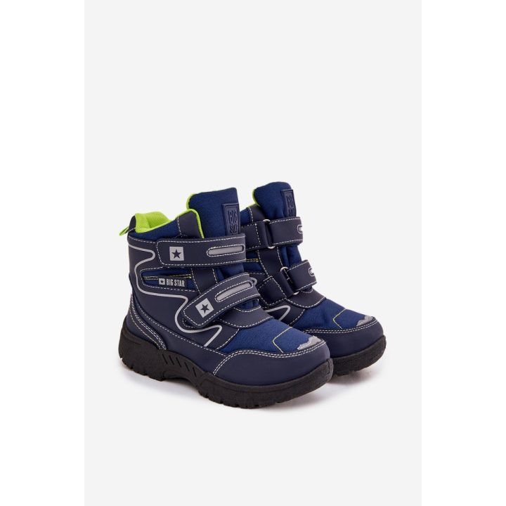 Vaikiški žieminiai sniego batai Big Star juodi BIG STAR SHOES