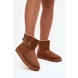 Žieminiai moteriški aulinukai su sagtimi Camel Wrangler WRANGLER