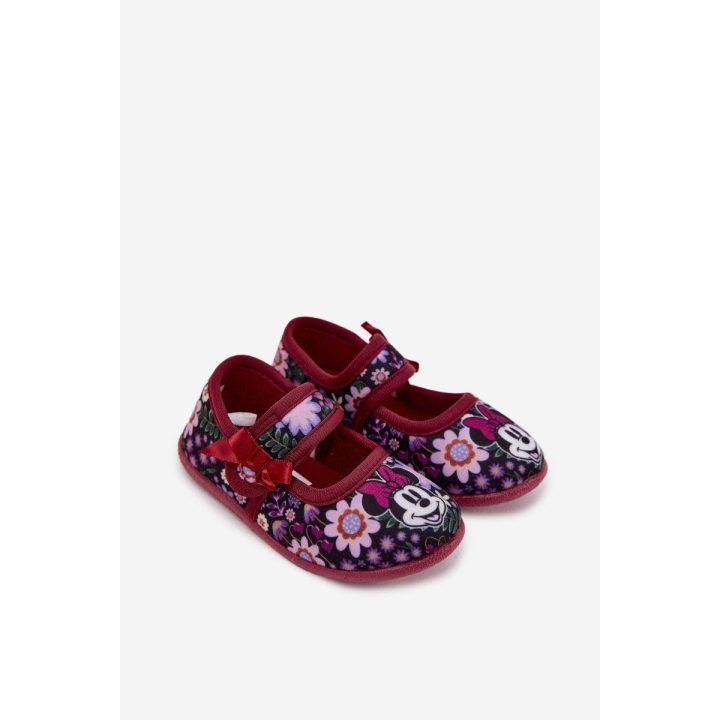 Balerinos vyšninių spalvos su Minnie Mouse dizainu Nomi BOTO