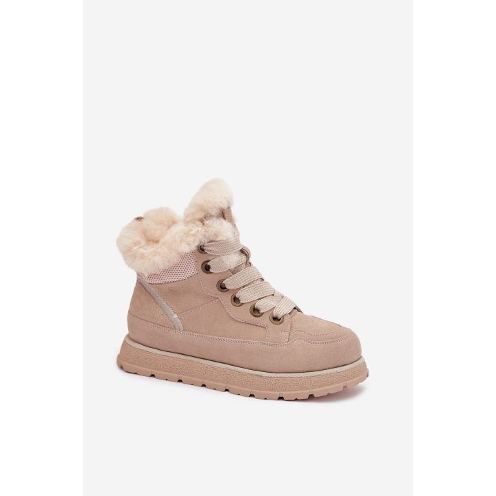 Žieminiai batai batai su platforma ir kailiu Big Star – šilumai ir patogumui žiemą. BIG STAR SHOES