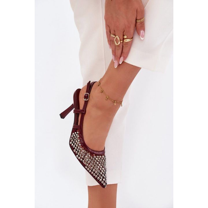 Aukštakulniai bordo Selinna – elegancijai ir pasitikėjimui kiekviename žingsnyje. BOTO