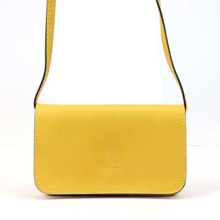 Odinė ruda rankinė per petį kasdienai Gregorio