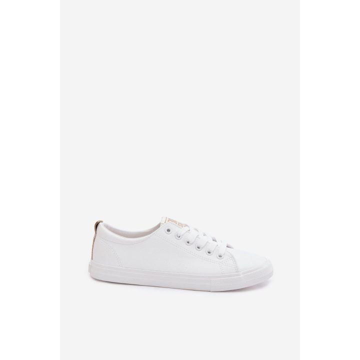 Moteriški sportbačiai iš eko odos, balti Big Star BIG STAR SHOES