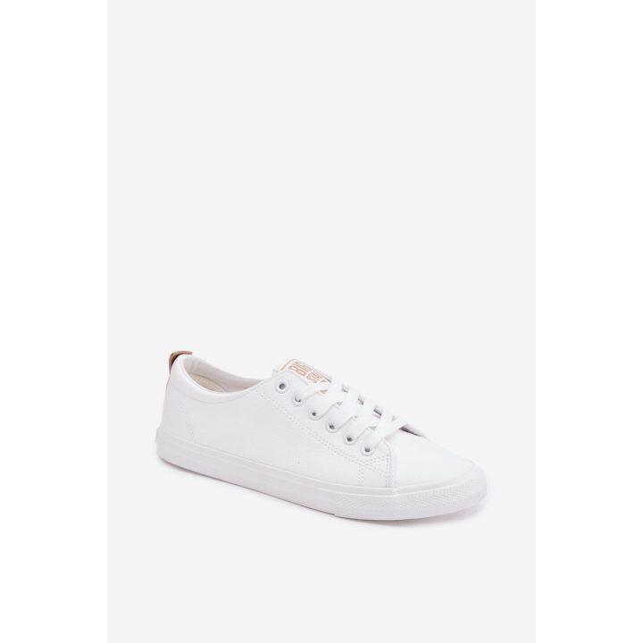Moteriški sportbačiai iš eko odos, balti Big Star BIG STAR SHOES